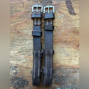 Hackamore cheek pieces